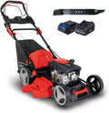Scheppach Benzin-Rasenmäher MS173-51E mit E-Start, 51 cm Schnittbreite, Reinigungsfunktion und 65 L Fangkorb